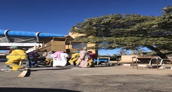 بالصور.. أمانة عسير تنفذ حملة رقابية على الباعة الجائلين