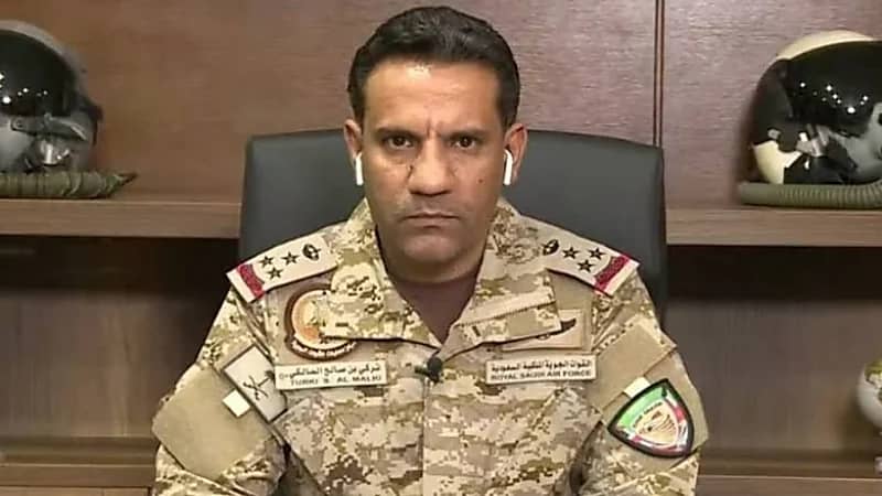التحالف: اعتراض وتدمير صاروخ باليستي أطلقته الميليشيات باتجاه نجران