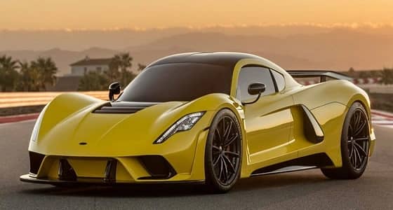 بالصور.. هينيسي فينوم F5 تتفوق على شيرون بقوة 1600 حصان