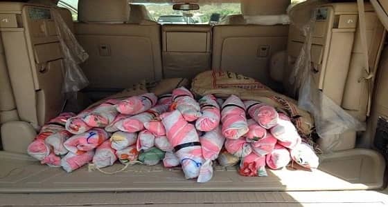 ضبط مصنع خمور و إحباط محاولة تهريب كميات كبيرة من " القات " بجازان