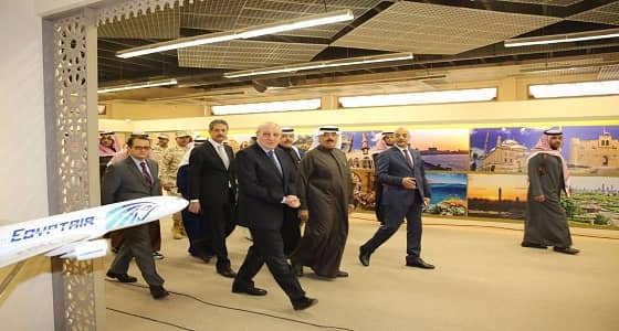 بالصور ..وزير الحرس الوطني يقوم بجولة تفقدية للجنادرية