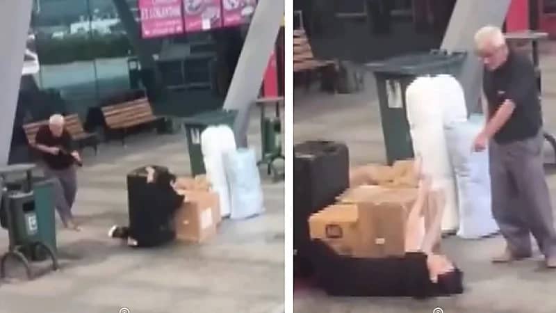 أب يطلق النار على ابنته وسط الشارع بتركيا .. فيديو