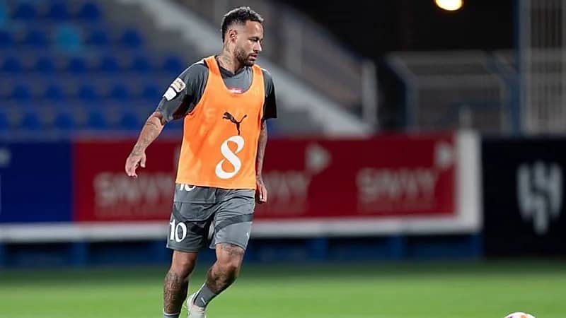 تعافي نيمار من الإصابة وعودته أمام الاتحاد