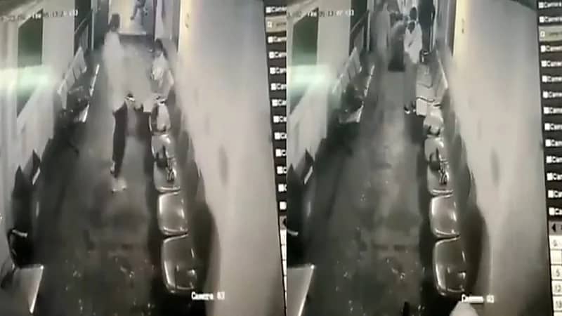 بالفيديو.. لحظة إلقاء رجل لزوجته في عرض البحر