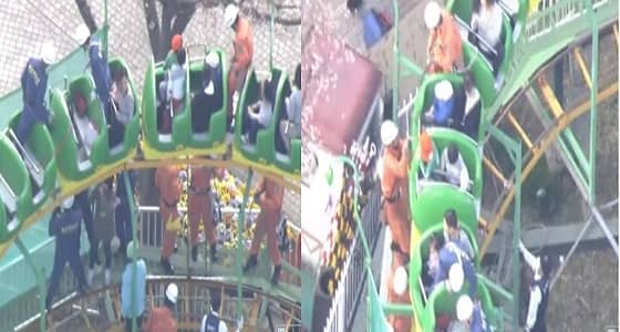 بالفيديو.. تعطل أبطأ  " قطار موت "  دون أن يدرك الركاب