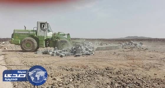 أمانة المدينة تزيل تعديات علي نصف مليون متر أرض حكومية