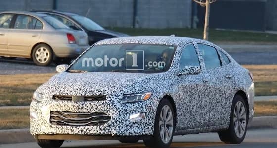 بالصور.. ظهور " شيفروليه ماليبو 2019 "  أثناء الاختبارات بالشكل الجديد