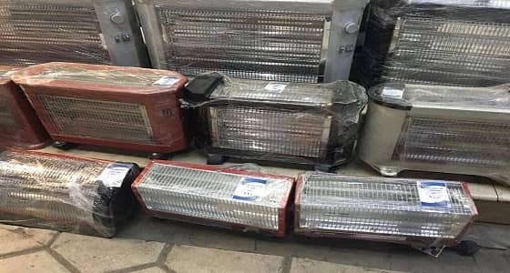 حملات استباقية للرقابة على أسواق ومنافذ بيع أجهزة التدفئة الكهربائية المنزلية