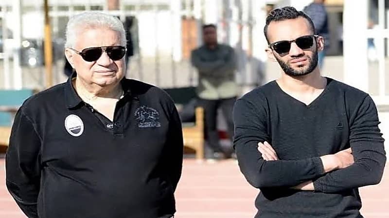 تسريب مكالمة هاتفية بين نجلي مرتضى منصور تثير الجدل