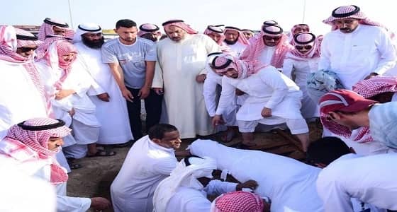 بالصور.. تشيع جثمان لاعب المنتخب سعود جاسم