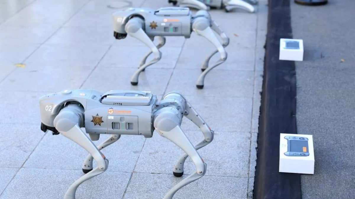 المكسيك تعتمد كلاب روبوتية لمساعدة الشرطة خلال مونديال 2026 .. صور