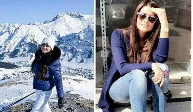 بالفيديو. .لحظة سقوط علا فارس من أعلى قمم الجليد في النمسا