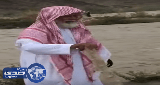 فيديو مؤثر..مسن يصرّ على عبور سيل جارف لإنقاذ أبنائه المحتجزين