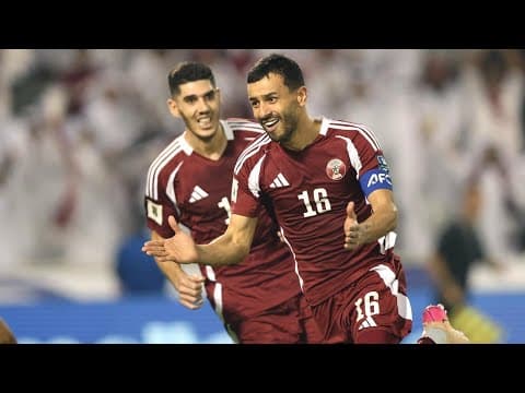ملخص مباراة قطر والإمارات