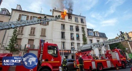 مصرع وإصابة 12 في حريق عقار بباريس