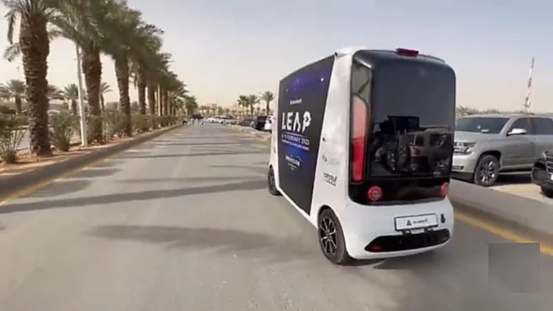 بالفيديو.. أبرز المعلومات عن سيارة الهيدروجين المشاركة في مؤتمر "ليب23"