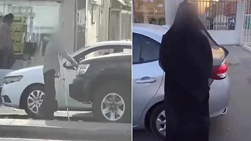 بالفيديو .. ضبط مقيمين مارسوا التسول عند الإشارات المرورية والمحلات