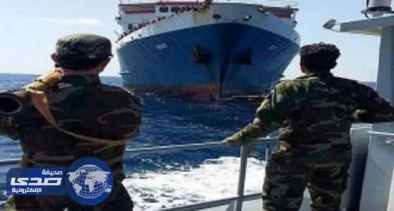 توقيف باخرة قبالة شاطيء كرسه شرقي درنة الليبية
