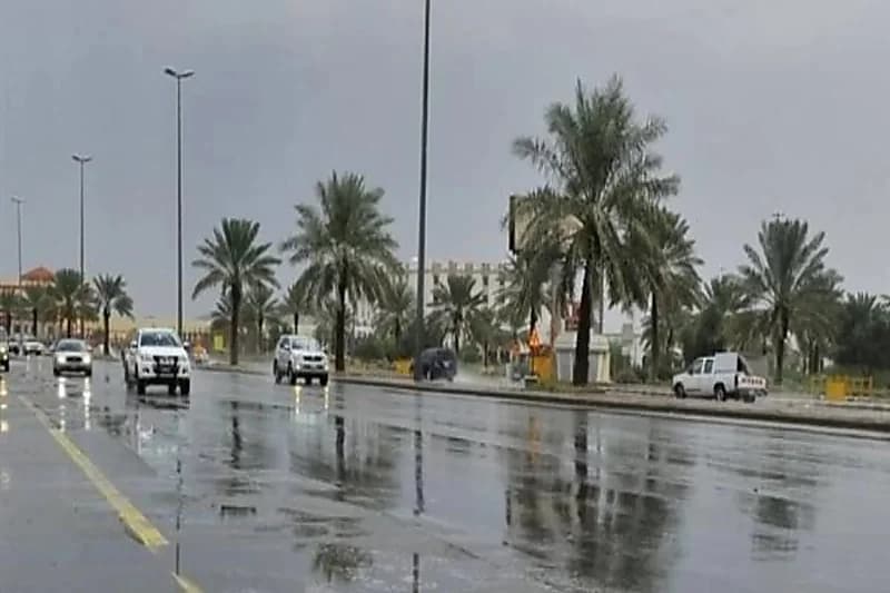 أمطار رعدية تضرب عدة مناطق وتستمر حتى الخميس المقبل