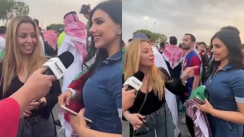 تعليق مشجعة أردنية بعد الريمونتادا ضد العراق .. فيديو