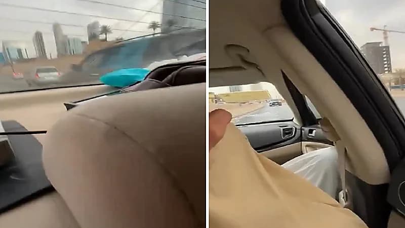 شاب يقود مركبته بتهور خطير وعكس طريق رئيسي.. فيديو