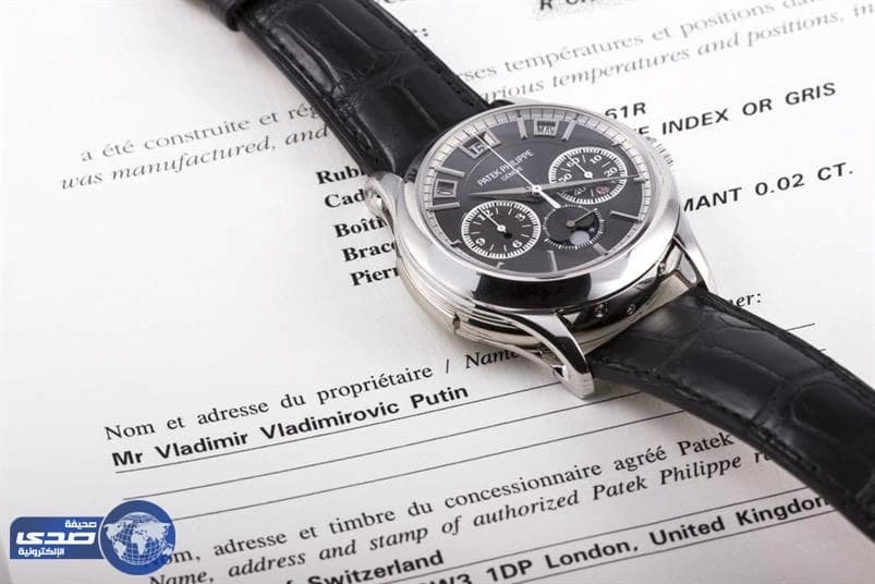 بالصور: ساعة «بوتين» المعقدة في مزاد مقابل مليون دولار