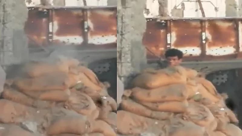 فيديو.. لحظة قنص مسلح حوثي حاول استهداف عُمال بالحديدة