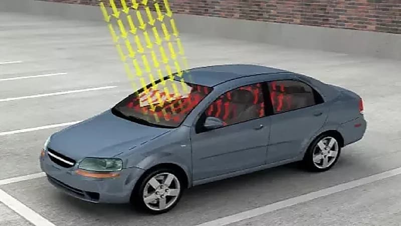 طريقة بسيطة لطرد الهواء الساخن من السيارة في الصيف