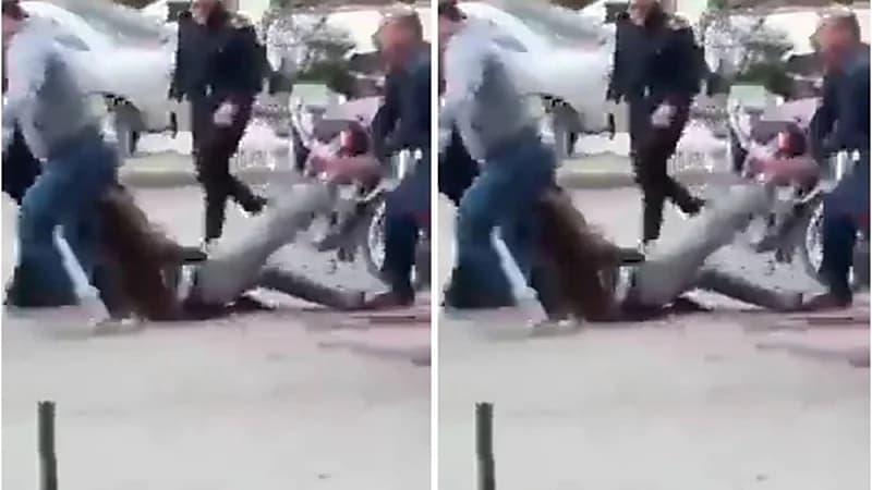 مسجل خطر يطلق النار على المارة بأحد الشوارع