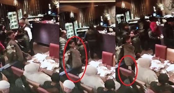 شاهد.. لص محترف يسرق حقيبة فتاة في مطعم