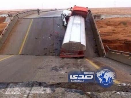 "النقل": انجراف التربة سبب الانهيار الجزئي لـجسر الثمامة