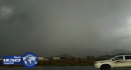 سقوط أمطار خفيفة إلى متوسطة على بارق