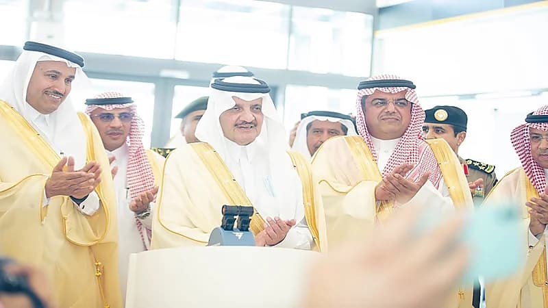 بالفيديو .. تدشين توسعة مطار محافظة حفر الباطن بالقيصومة