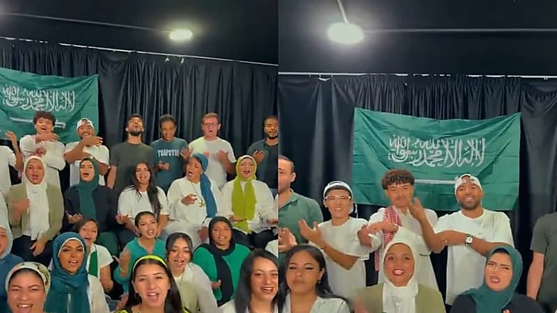 مشاركة فرقة كورال مصرية في الاحتفال باليوم الوطني السعودي.. فيديو