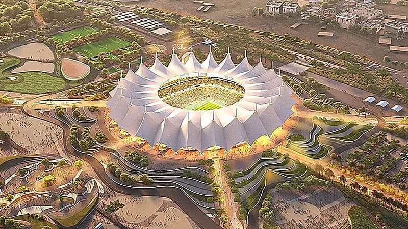 تطورات أعمال تطوير مدينة الملك فهد الرياضية