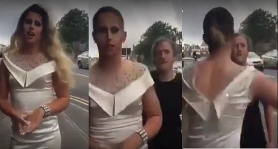 بالفيديو.. رجل يزيل باروكة مذيعة على الهواء ورد فعل صادم للأخيرة