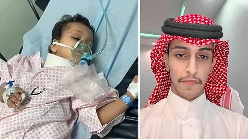 سقوط طفل في خزان صرف صحي بالقصيم 
