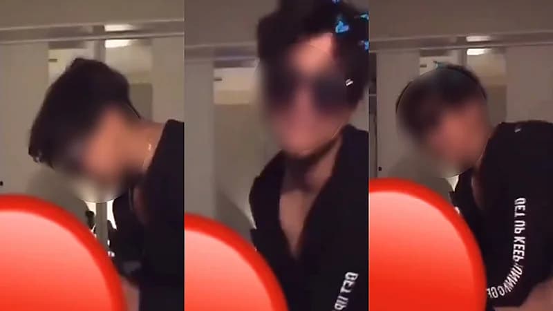 فتاة تتحرش بشقيقتها و " العنف الأسري " يتفاعل