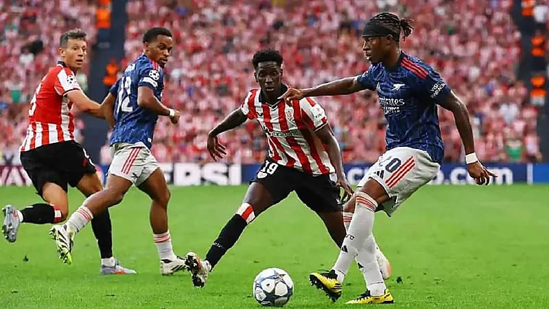 آرسنال يفوز على أتلتيك بلباو بهدفين.. فيديو