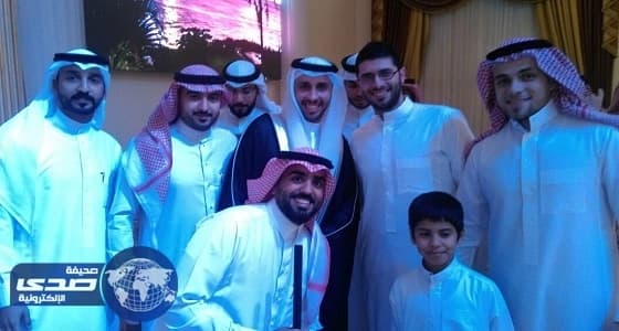 بالصور .. المهندس محمد يحتفل بأجمل ليالي العمر