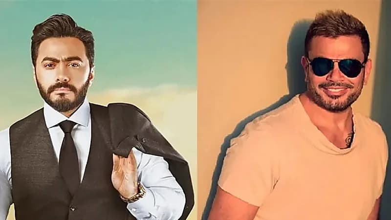 "لينا معاد" يشعل الأزمة.. تامر حسني يفتح النار على عمرو دياب