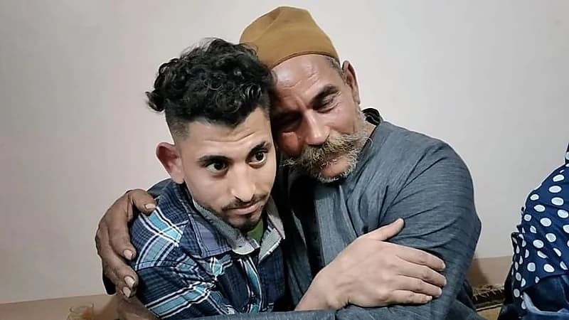 بالفيديو.. عودة شاب مفقود إلى أهله بعد 17 عامًا من الغياب