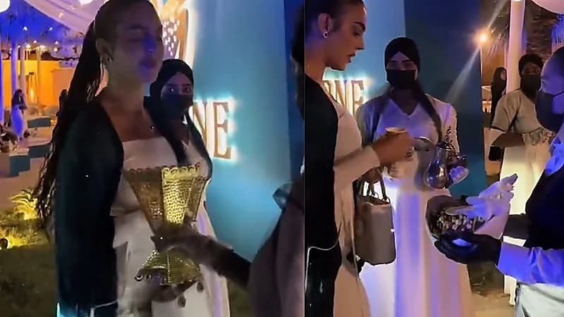 جورجينا ترتدي العباءة وتتبخر وجمهورها : صارت سعودية .. فيديو