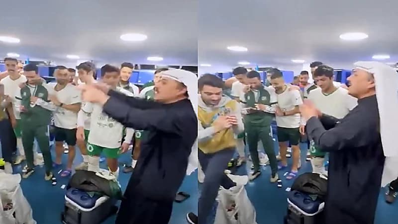 فرحة لاعبي العربي الكويتي بالمكافأة بعد الفوز على القادسية .. فيديو