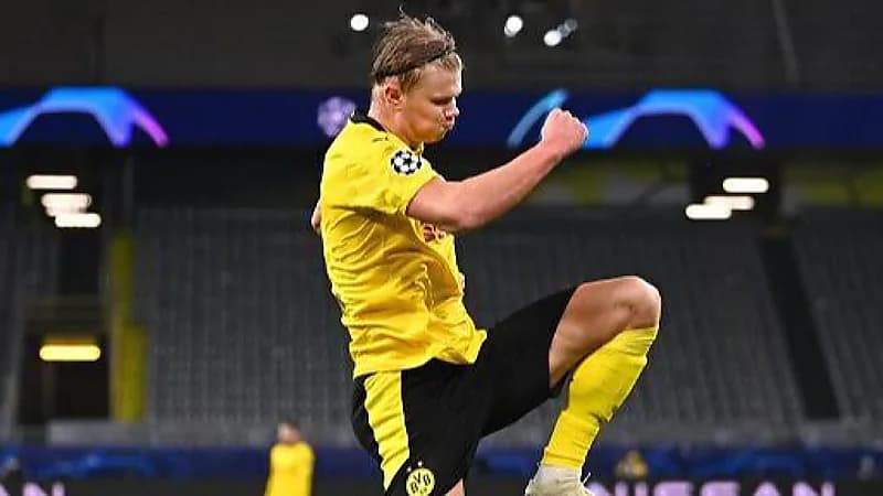 "هالاند" يحقق رقم قياسي جديد في دوري أبطال أوروبا