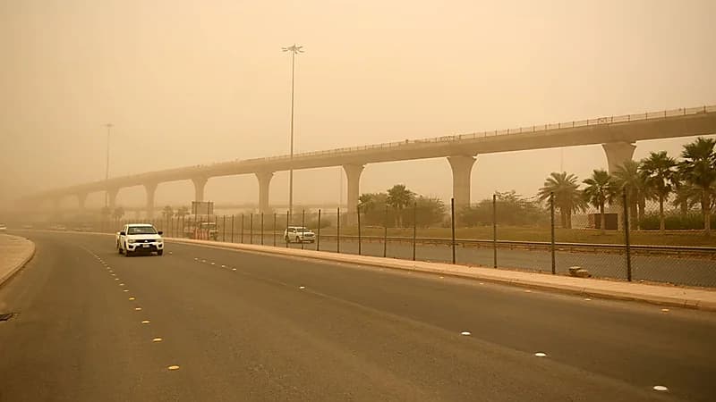 "الأرصاد" تحذر من هبوب رياح نشطة وأتربة مثارة على المدينة المنورة