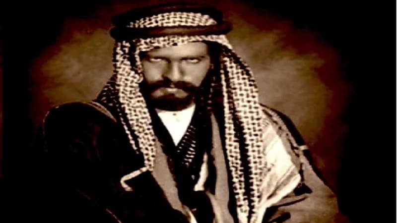 صورة نادرة لأحد الأمراء المشاركين في توحيد المملكة