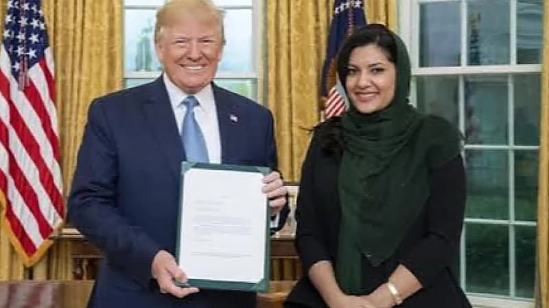 ترامب يشيد بالأميرة ريما بنت بندر: أنتِ من أعظم النساء وأقوى امرأة بالعالم.. فيديو