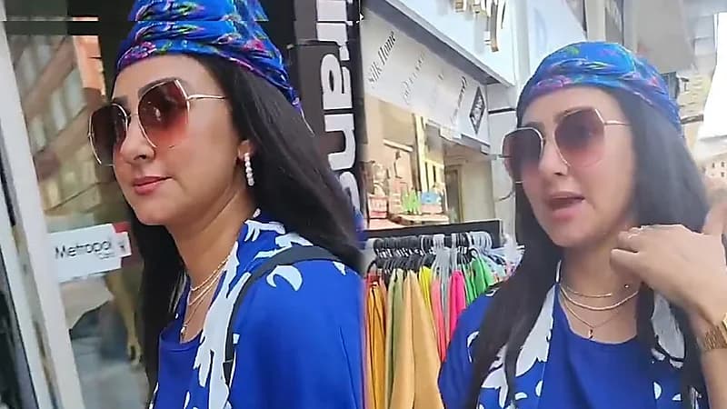 حبيب غلوم يمازح زوجته في السوق: تدور الخلاقين.. فيديو