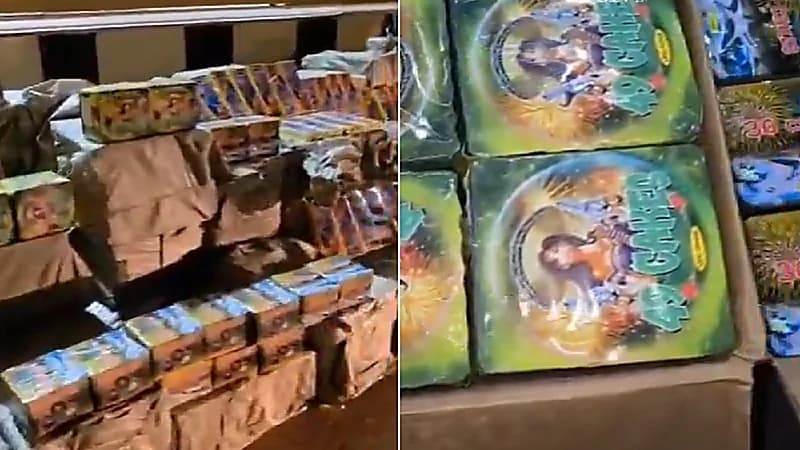 الأمن العماني يضبط 8926 صندوقاً من المفرقعات .. فيديو